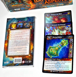 WoW TCG Battle of the Aspects Treasure Pack (9 cards per box booster) + 3 promos - Image 4