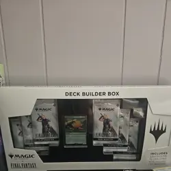 Magic - The Gathering Final Fantasy Deck Builder Box - Sealed New - Image 1