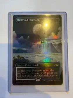 Hallowed Fountain (Borderless) Unfinity Foil - Image 1