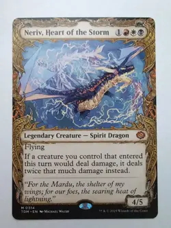 MTG Neriv, Heart of the Storm (TDM) Tarkir: Dragonstorm (Showcase) Regular 314 - Image 1