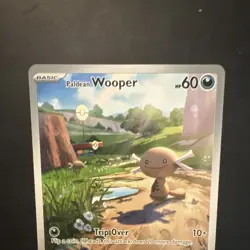 Pokemon TCG Paldean Wooper 102/094 Me02 Phantasmal Flames Illus Rare Holo EN - Image 2