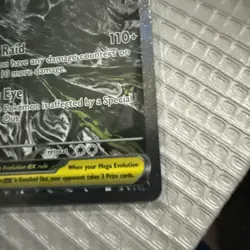 Mega Darkrai EX 116/119 Phantom Forces Full Art Holo Ultra Rare English Card - Image 3