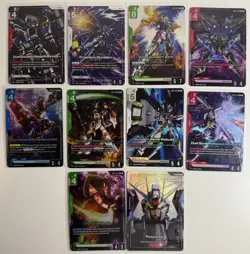 Gundam TCG: Newtype Rising Lot of 10 Cards MINT - Image 1