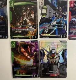 Gundam TCG: Newtype Rising Lot of 10 Cards MINT - Image 4