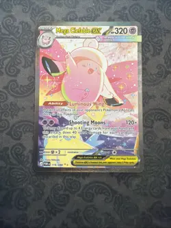 Pokemon TCG Mega Clefable EX 119/088 SIR Perfect Order Holo B - Image 1