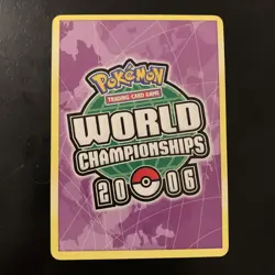 Pokemon TCG Eevee World Championships 2006 Card 69/113 - LP / MP - Image 2