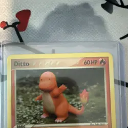Pokemon TCG Ditto (Charmander) 061/113 Delta Species Regular Eng Com 60 HP 2005 - Image 2