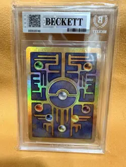 1999-02 Pokemon Promos 2000 Movie WotC American Ancient Mew BGS 8 - Image 2