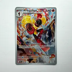 Pokemon TCG Pitch Black Armarouge 086/084 Illustration Rare Holo 140 HP ENG - Image 1