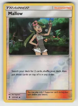 Reverse Holo Mallow 127/145 Uncommon Guardians Rising Near Mint - Image 1