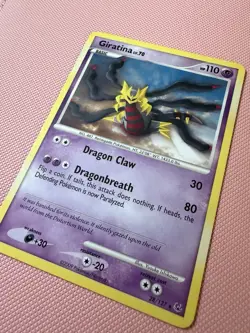Giratina Lv.70 28/127 Platinum Rare Regular ENG 2009 - Image 3