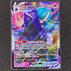 Shadow Rider Calyrex VMAX - 075/198 - Ultra Rare - Chilling Reign - MP - Image 1