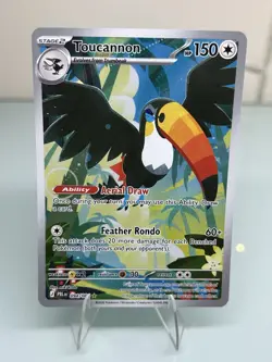 Pokemon TCG Pitch Black Toucannon 94/84 English Full Art Illustration Rare - Image 1