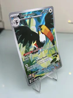Pokemon TCG Pitch Black Toucannon 94/84 English Full Art Illustration Rare - Image 2