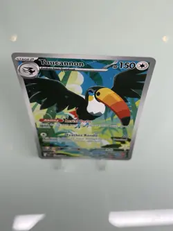 Pokemon TCG Pitch Black Toucannon 94/84 English Full Art Illustration Rare - Image 3