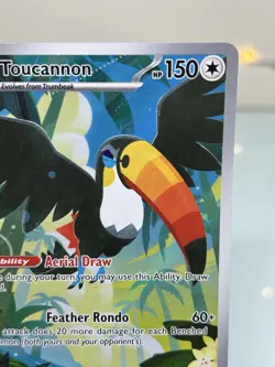 Pokemon TCG Pitch Black Toucannon 94/84 English Full Art Illustration Rare - Image 5