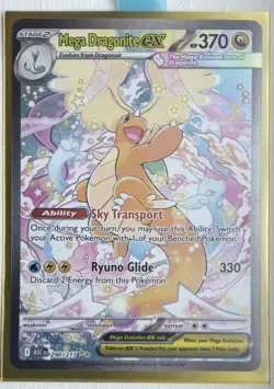 Mega Dragonite ex 290/217 SIR Ascended Heroes Pokemon English NM Fresh Pull! - Image 1
