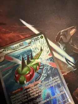 Pokemon TCG Yanmega EX Sir 228/182 Sv10: Destined Rivals Holo NM - Image 3