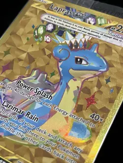 Pokemon *SEALED* Lapras ex 164 Sv: Scarlet & Violet Promo Cards Holo Stellar - Image 3
