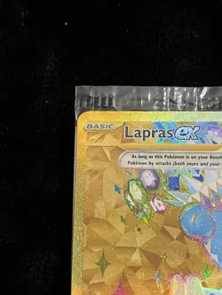 Pokemon *SEALED* Lapras ex 164 Sv: Scarlet & Violet Promo Cards Holo Stellar - Image 4