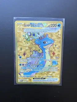 Pokemon TCG Lapras ex 164 Sv: Scarlet & Violet Promo Cards Holo - Image 1