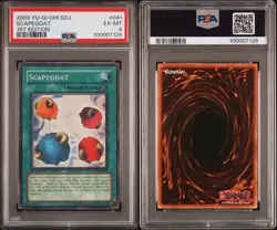 Konami Yu-Gi-Oh! Scapegoat SDJ-041 Starter Deck Joey 1st Ed PSA 6 2003 - Image 3
