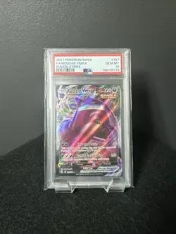 Gengar VMAX 157/264 Swsh08: Fusion Strike Illustration Rare Psa 10 Mint - Image 1
