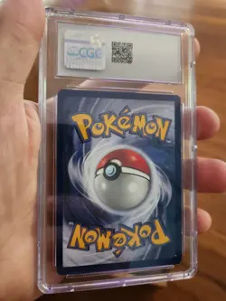 CGC 10 GEM MINT Omanyte Fossil 1st Edition Pokemon WOTC Card 52/62 1999 - Image 2