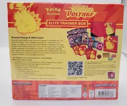 Pokemon TCG — Sword & Shield Vivid Voltage Elite Trainer Box ETB Factory Sealed 820650106798 - Image 2