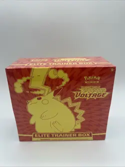 Pokemon TCG Sword & Shield Vivid Voltage Elite Trainer Box ETB SEALED - Image 1