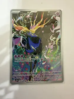 Xerneas 091/086 Holo Illustration Rare Chaos Rising Pokemon Near Mint - Image 1