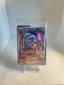 Pokemon Card Team Rocket's Wobbuffet SVP 203 Sealed Promo Destined Rivals - Image 1