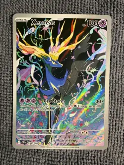 Xerneas 091/086 Holo Illustration Rare Chaos Rising Pokemon Near Mint - Image 1