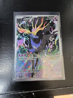 Xerneas - Illustration Rare - Full Art Holo - 091/086 - Chaos Rising Pokemon - Image 2