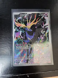 Xerneas - Illustration Rare - Full Art Holo - 091/086 - Chaos Rising Pokemon - Image 3
