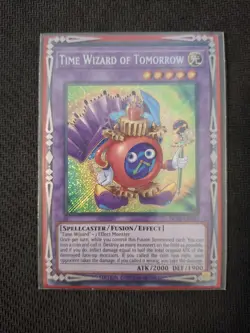 Time Wizard of Tomorrow DLCS-EN147 Secret Rare Yu-Gi-Oh Card Limited Edition NM - Image 3