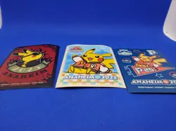 Pokemon World Championships 2025 Anaheim 3 Individual Card Sleeves Lot Pikachu - Image 2