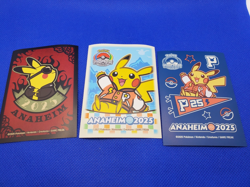 Pokemon World Championships 2025 Anaheim 3 Individual Card Sleeves Lot Pikachu - Image 5