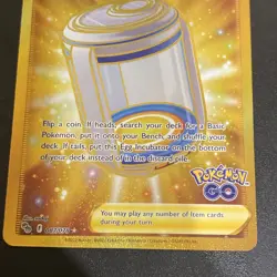Egg Incubator - 087/078 - GOLD Full Art Secret Rare - Pokemon Card (Pokemon Go) - Image 2