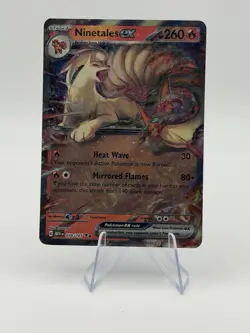 Pokemon TCG Ninetales EX SV Scarlet & Violet 151 Double Rare Holo Card - Image 1