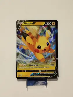 Pikachu V SWSH285 SWSH: Sword & Shield Promo Cards Holo NM - Image 1