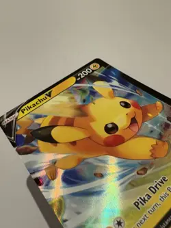 Pikachu V SWSH285 SWSH: Sword & Shield Promo Cards Holo NM - Image 3