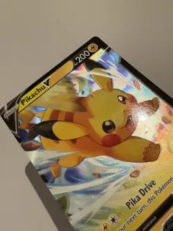 Pikachu V SWSH285 SWSH: Sword & Shield Promo Cards Holo NM - Image 4