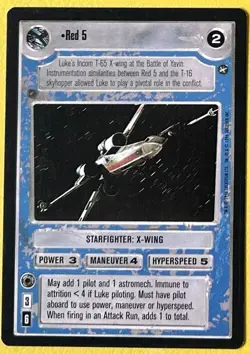 SWCCG - Red 5 (Star Wars Customizable Cards Game) - Image 1