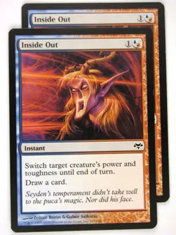 MTG Magic: The Gathering Cards: INSIDE OUT x2: EVE - Image 1