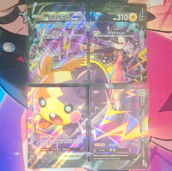 Morpeko V-Union 4 Card Set Promo Crown Zenith SWSH287 SWSH288 SWSH289 SWSH290 - Image 1