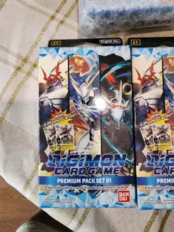 5x Digimon Card Game Premium Pack Set 1 - Image 1
