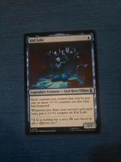 Kid Loki 63 Uncommon Marvel Super Heroes Magic: The Gathering Near Mint - Image 1