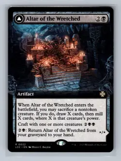 Altar of the Wretched (Extended Art)22 Regular The Lost Caverns of Ixalan MTG NM - Image 1