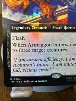 Armaggon, Future Shark (Extended Art Foil) 0264 Teenage Mutant Ninja Turtles TMT - Image 5
